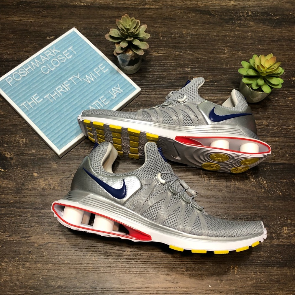 Nike Shox Gravity Metallic Silver Mens Size 11.5 - Picture 2 of 8